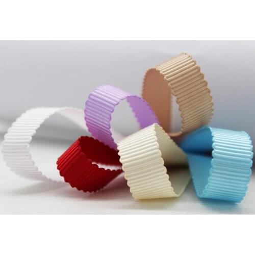 10 Yards Petersham Double Faced Ribbon 3/8" 9mm 5/8"16mm 1" 25mm 1-1/2" 38mm White Black Red