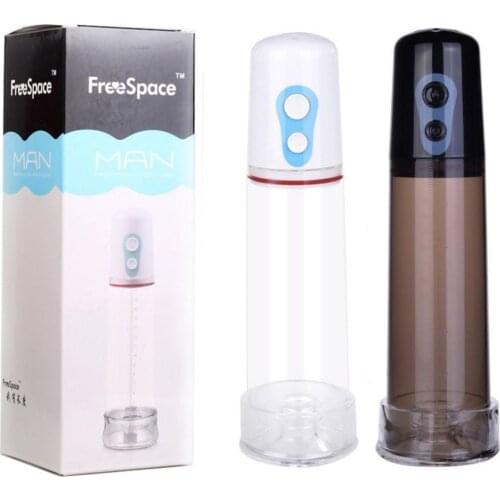 Electric Enlarge Penis Dick Pump Male Automatic Penis Training Enlargement Vacuum Pumps Vibrator Cock Erection Extender Sex Shop