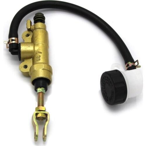 Motorcycle rear brake master cylinder is suitable for Kawasaki KDX200SR KLX125 KLX125 KLX250 KLX250S KMX125 KX100 KX125 KX250