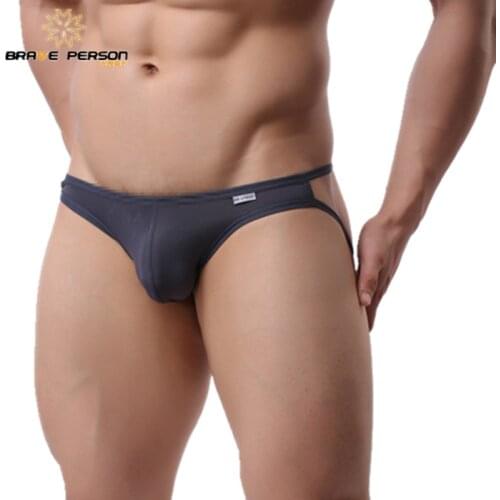 HOT sell sexy gay underwear men bikini gay thong men jockstrap sous vetement homme mens Sexy double thongs and G strings