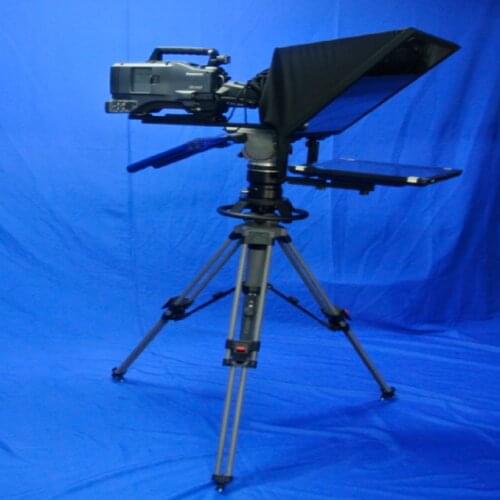 Popular high quality 19'' LCD broadcast tv studio camera teleprompter tv station equipment indoor broadcasting factory supply