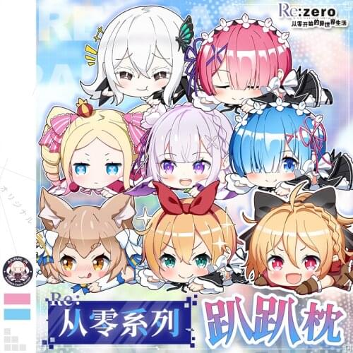 Re:Life in a different world from zero Rem Emilia Beatrice Double-sided Printed Dakimakura Plush Pillow Cute Dolls Cushions Toy