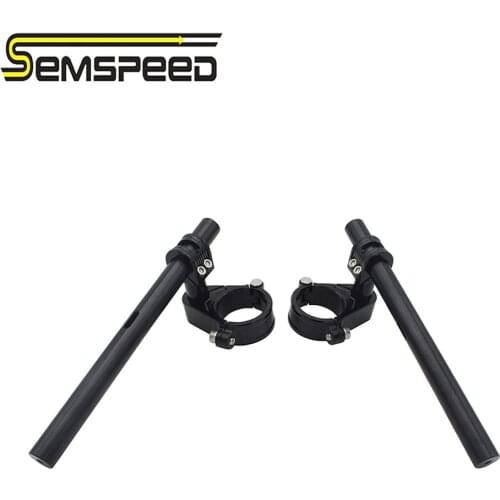Semspeed Handlebar Adjustable Solid 48mm 51mm 53mm 58mm Separate Handlebar Fits for XJR FJR 1300 XJ6 Modified Motorcycle Parts