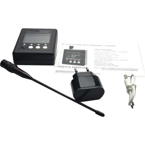 SF-401plus Walkie-talkie Frequency Meter Analog / DMR Digital Reader Tester Test Mute Sound