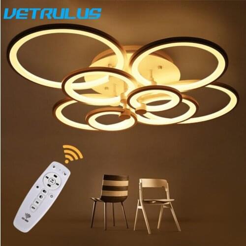 Brightness Dimming Led Ceiling Light Acrylic Modern Chandelier Indoor Led Ceiling Lamp Plafonniers For Living Room Decoration