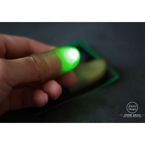 2pcs Thumbs Led Light up Toys Kids Magic Trick Props Funny Flashing Fingers Fantastic Glow Toys Children Luminous Gifts gimmicks