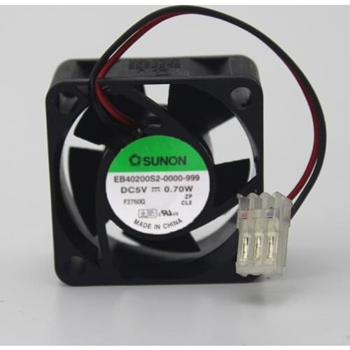 4020 5V 0.7W ultra-quiet fan EB40200S2-0000-999