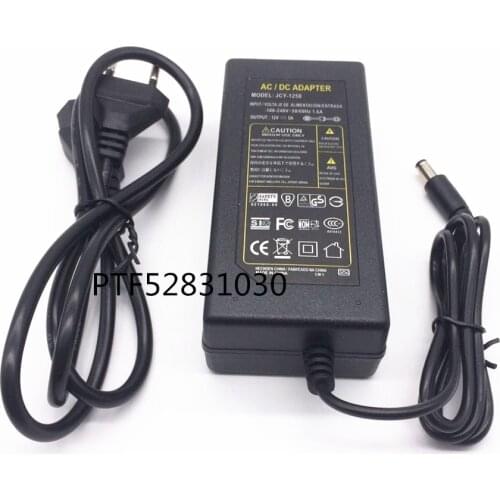 EU 12V 5A AC100V-240V 60W LED power adapter LED light Power Supply Adapter Transformer for Imax LED strip 5050 2835