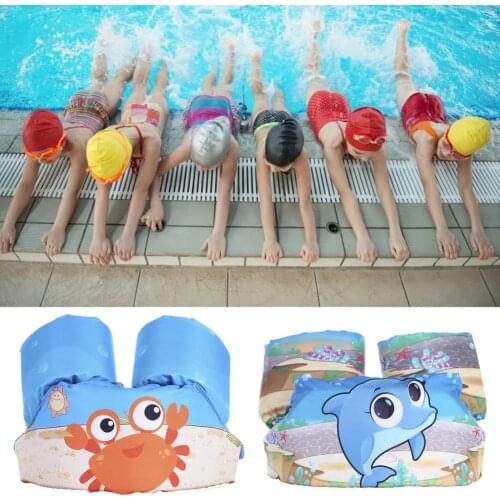 Kids Float Cartoon Arm Sleeve Childrens Swimming Arm Float Rings Sleeves Durable Air Bag Swimsuit Foam Safety Swimming Training