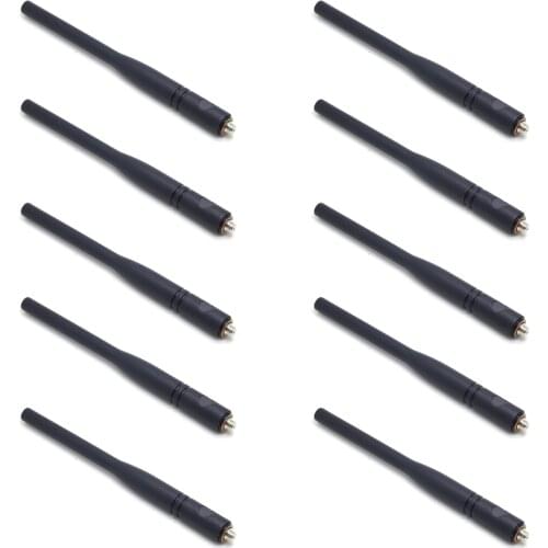 10PCS PMAD4117 VHF 136-174MH Long Antenna For Motorola XIR P8668 P8600 P8608 GP328D GP338D DGP8550 DGP5050 DEP550 Two Way Radio