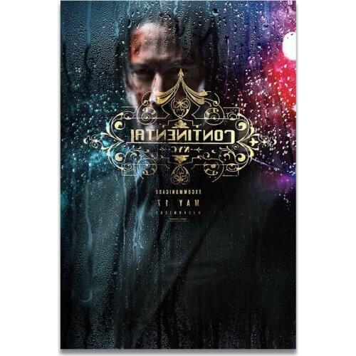John Wick Chapter 3 Movie Silk Poster Wall Art Print 12x18 24x36 inch Decoration Pictures Wallpaper Living Room Decor