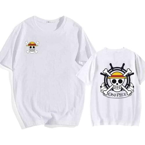 One Piece T Shirt Japanese Anime One Piece Graphic T-shirt Unisex Summer Breathable Tee Hip Hop Camisetas Bluzy Tops