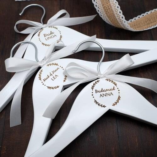 Personalised Wedding Hanger,Wooden Engraved Hanger,Bridesmaid Hanger,Wedding Dress Hanger,Bridal Hanger,Bridesmaid Gift