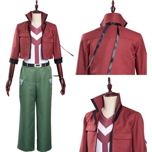 Edens Zero Shiki Granbell Cosplay Costume Jacket Shirt Pants Suit Party Clothing