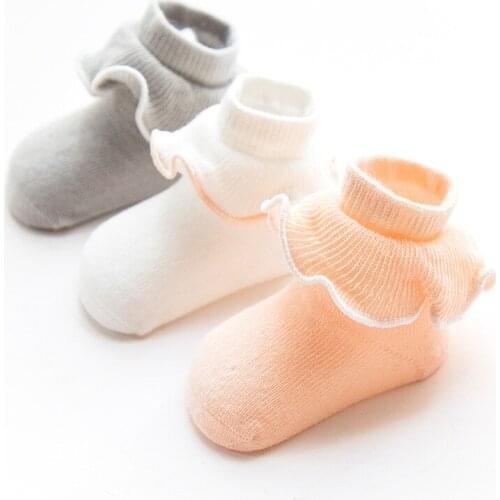Wecute Cute Baby Socks Cotton Socks for Girls Summer Spring Infant Babe Socks Infant Newborn Bebe Meias Calcetines For Girls