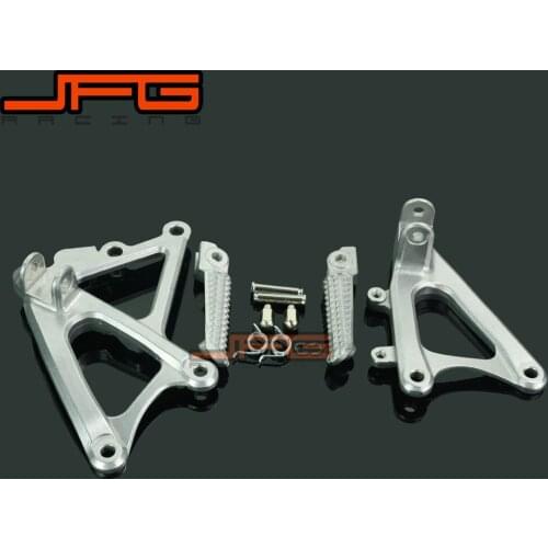 Footrests Front Foot Pegs Pedals Rest Footpegs For YAMAHA YZF R1 YZF-R1 2009-2014 2009 2010 2011 2012 2013 2014 Motorcycle