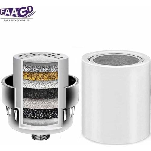 10/12/15 Stage Replacement Shower Water Filter Cartridges for Universal Shower Heads Removing Chlorine Heavy Metals Sulfur Odor