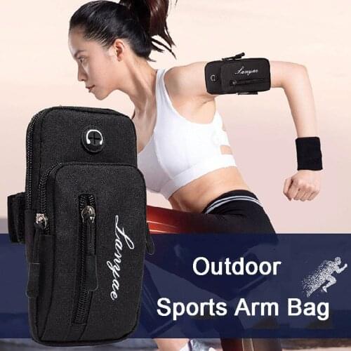 Running Arm Bag Multifunctional Outdoor Fitness Unisex 4.7Inch 5.5 Inch Mobile Phone Headset Key Oxford Cloth Sports Accessories