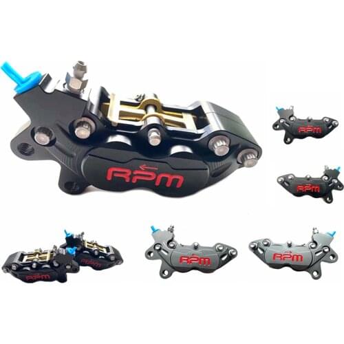 Universal Motorcycle RPM CNC Axial Brake Caliper 40mm Mounting 4 Piston For Honda Yamaha Kawasaki Suzuki Motorcycle Accessories