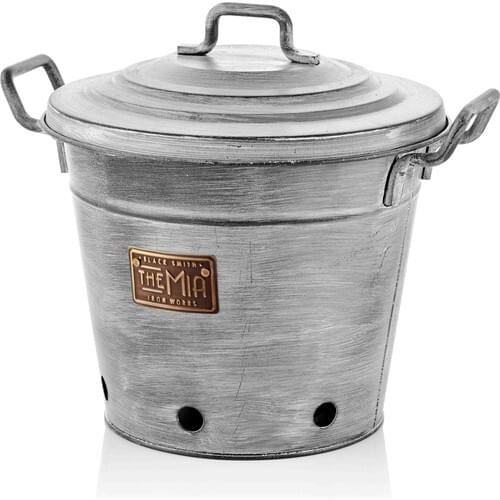 The Mia Potato Onion Bucket-Stone outdoor use suitable and rusting, spotting does not