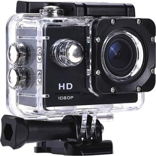 1 Set Action Camera Plastic 30M Waterproof Go Diving Pro Sport Mini DV 1080P Video Camera Bike Helmet Car Cam DVR