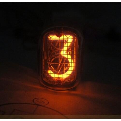 1PCS Single tube clock glow clock single tube single tube glow tube IN-12 clock pseudo glow tube clock diy kit fluorescent