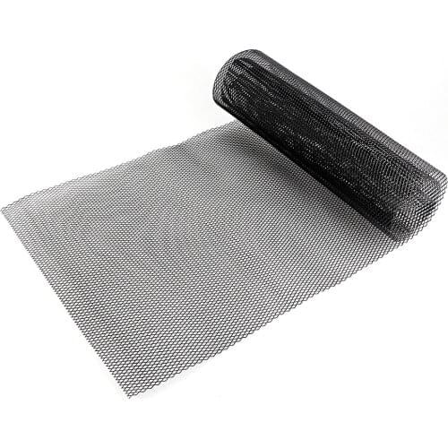 3x6mm Aluminum Alloy Car Grille Mesh Sheet Grid Body Bumper Rhombic Grill Universal