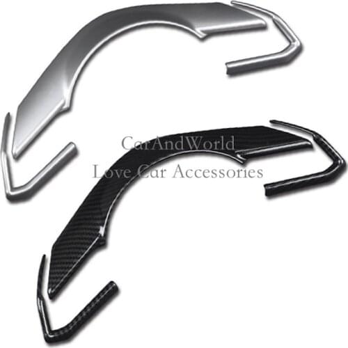 Accessories For 2017-2020 Mazda CX-5 CX5 Interior Steering Wheel Button Cover Inner Trims ABS Chrome Sequin Decorate Car-styling