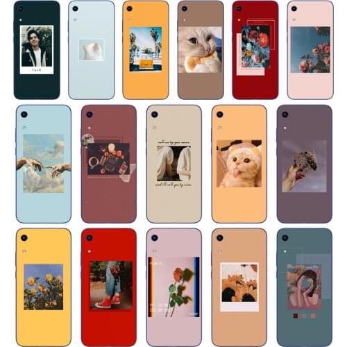 335FG Lock Screen Aesthetic Soft Silicone Tpu Cover Case for Huawei Honor 8A 9A 8S 9S Pime 10i 20i Case