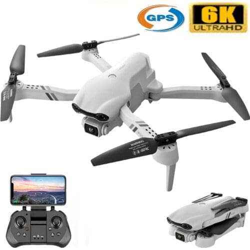 New GPS Drone With 6K 5G WiFi Live Video FPV Quadcopter Flight 25 Minutes Rc Distance 2Km Professional Drone HD Dual Camera Dron