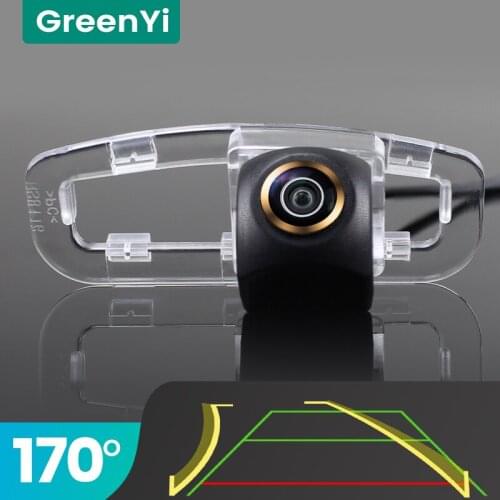 GreenYi Trajectory 170° AHD Car Rear View Camera for Honda Accord 2011 2012 2013 Night Vision Reverse Reversing 4 pin Vehicle