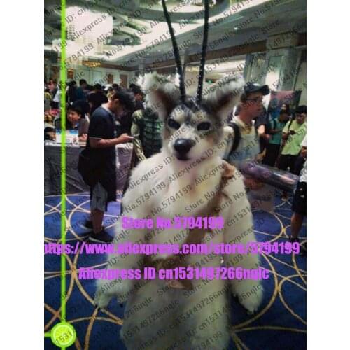 Customized Available REAL PHOTO dx0035 head CAT full sets husky dog Suit fursuit Costume fox Party Carnival Gift