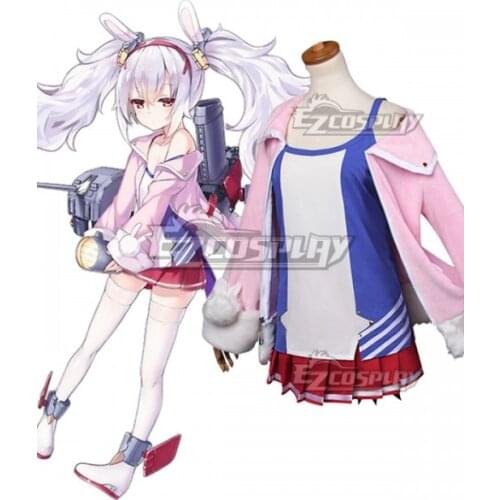 Azur Lane USS Laffey Girls Dress Suit Halloween Christmas Party Skirt Set Uniform Adult Festival Outfit Cosplay Costume E001