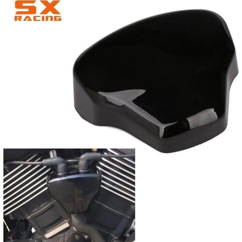 Motorcycle Black Ignition Coil Trim Panel Cover Cap For Harley Davidson Street Bike XG750 2015 2016 2017 2018 2015-2018