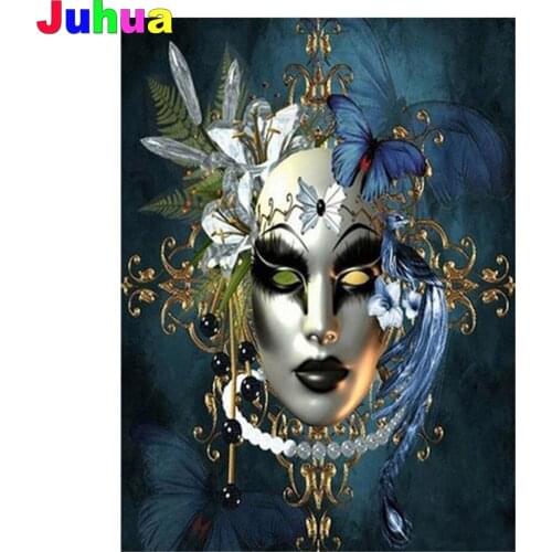 Mask diamond painting,full,square,round abstract woman diamond embroidery mosaic diamond stitch 5d diy handwork home decor