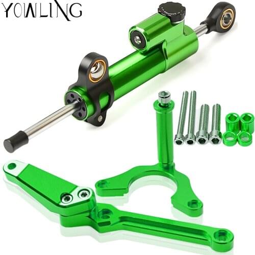 Motorcycle Accessories Z900 Steering Stabilize Damper Bracket Mount Motorbike Damper Steering For Kawasaki Z900 Z 900 2017 2018