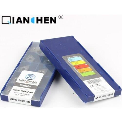 Genuine original high quality high-performance LAMINA DNMG 150412 NN LT10 (10pcs/lot) tungsten Carbide Cutting tools inserts