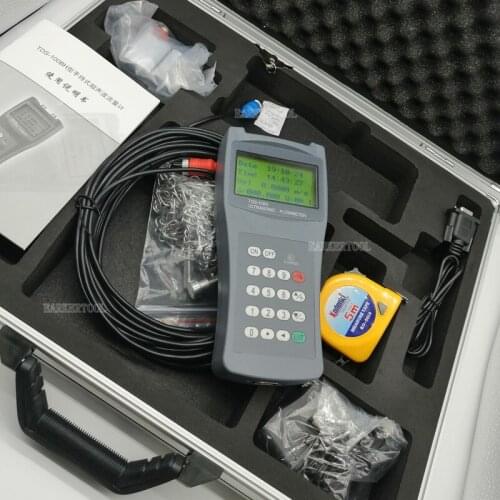 Handheld TDS-100H-L2 (DN300mm-DN6000mm) Ultrasonic Liquid Flowmetes water flow meter