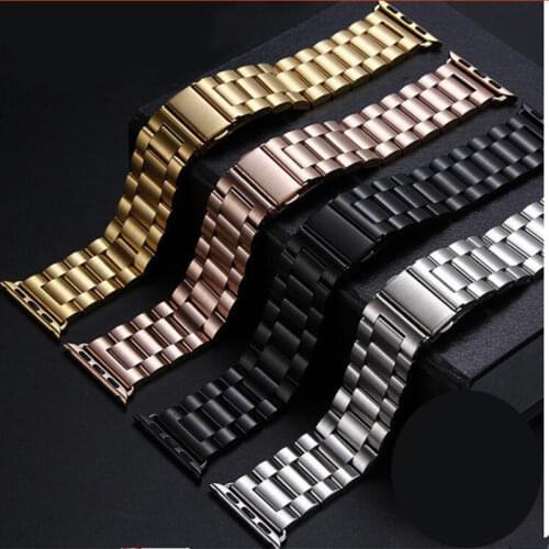 Wholesale 10PCS/lot 38MM 42MM stainless steel watch band watch straps Link Bracelet strap for iwatch For Apple watch band-AW001