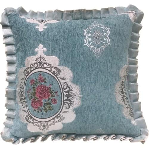 Embroidered Luxurious jacquard pillow cushion Home decoration sofa cushions Car Cushion