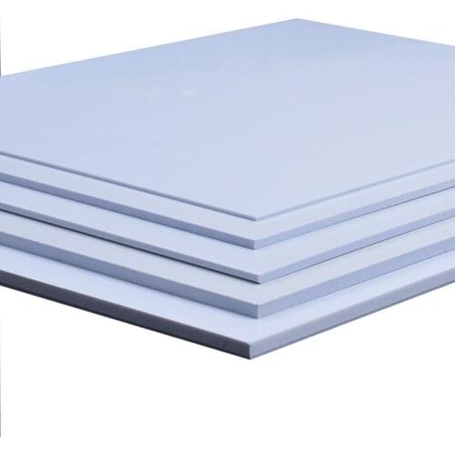 4pcs 2mm Thickness 200mm x 250mm ABS Styrene Sheets White Architectural