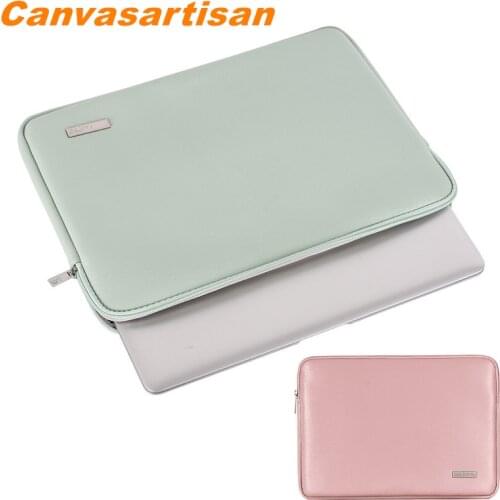 Brand PU Leather Laptop Bag 11,12,13,14,15,15.6",13.3,15.4 inch,Sleeve Case For Macbook Air Pro Notebook Compute,Dropship CA44