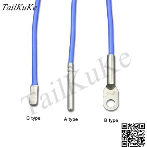 High Temperature DS18B20 Waterproof Digital Temperature Sensor Silicone Wire for Water Temperature Probe