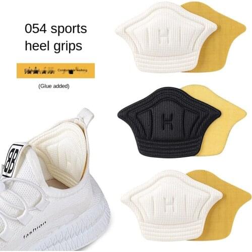 1Pair High Heel Insoles Butterfly Adjust Size Heel Liner Grips Protector Sticker Heel Pad Foot Care Anti Keep Abreast Heel Pads