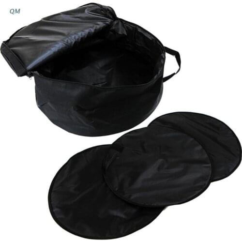 13MF For Model3 ModelY Car Wheel Cap Storage Bag Oxfrod Cloth Storage Carrying Bag Car Accessories