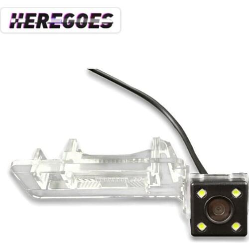 Car CCD 4 LED Night Vision Backup Rear View Camera Parking Assistance Waterproof For Mercedes Benz Smart Fortwo / Smart ED