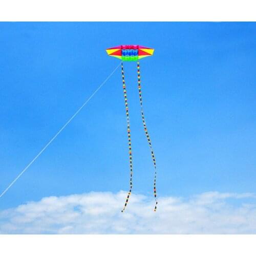 Free shipping radar kite fly for outdoor toys parachute kites for adults eagle kite line moscas open better kites reel factory