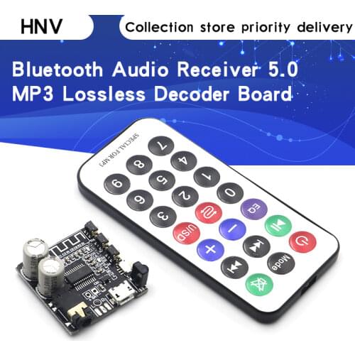 VHM-314 V3.0 Bluetooth Audio Receiver board Bluetooth 5.0 mp3 lossless decoder board with EQ mode and IR control