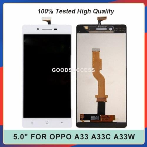 5.0" For OPPO A33 LCD Display Touch Screen Digitizer Assembly Replacement Parts A33M A33C A33W LCD