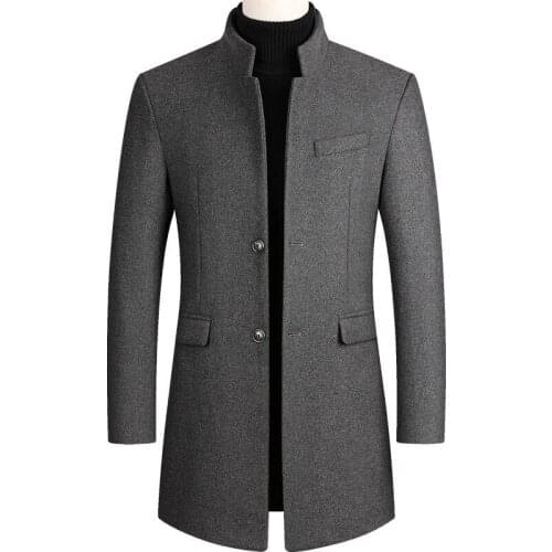 FAVOCENT Men's Trench Coats